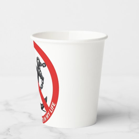 No attachments in my life 紙コップ (左)