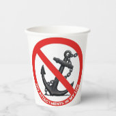 No attachments in my life 紙コップ (正面)