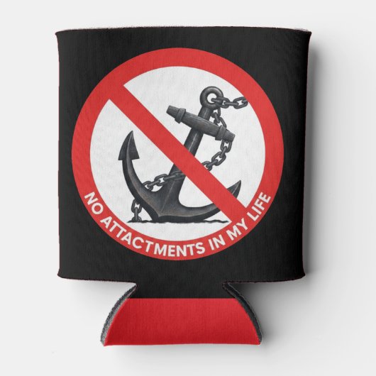 No attachments in my life 缶クーラー (正面)