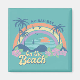 No Bad Day on theビーチ マグネット