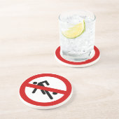 NO Ball Games ⚠タイパークサイン⚠ コースター (側面)