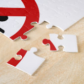 NO Ball Games ⚠タイパークサイン⚠ ジグソーパズル (側面)