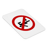 NO Ball Games ⚠タイパークサイン⚠ マグネット (右側)