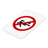 NO Ball Games ⚠タイパークサイン⚠ マグネット (左側)