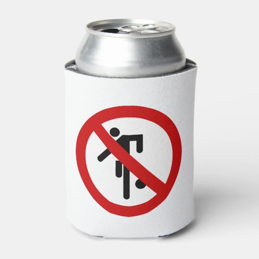 NO Ball Games ⚠タイパークサイン⚠ 缶クーラー (缶正面)
