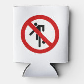 NO Ball Games ⚠タイパークサイン⚠ 缶クーラー (正面)