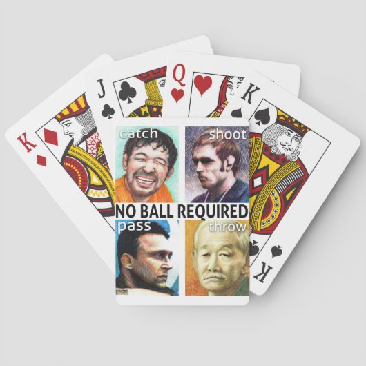 No Ball Required 遊のカード トランプ (裏面)