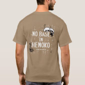 NO BASE IN HENOKO Tシャツ (裏面)