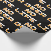 NO BEER NO LIFE WRAPPING紙 ラッピングペーパー (角)