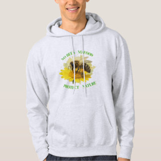 No Bees No Food – Protect Nature Hoodie パーカ