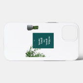 No Blue, No Green, No Earth -エコメッセージiPhone Case-Mate iPhoneケース (裏面 (横))