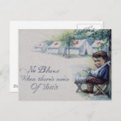 No Blues Whenニュース ポストカード (正面/裏面)