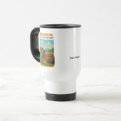 No Boardrooms/Open Road Travel Mug | Add Text/Name トラベルマグ (正面左)