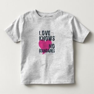 No Boundariesシャツ – カラーとスタイルを選択 トドラーTシャツ