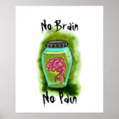 No Brain No Painポスター ポスター (正面)