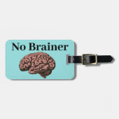 No Brainerラゲッジタグ ラゲッジタグ (正面横)