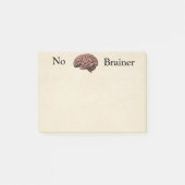 No Brainer Post-It Notes ポストイット (正面)