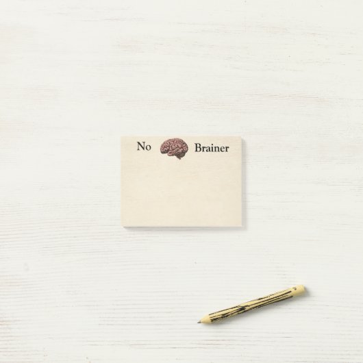 No Brainer Post-It Notes ポストイット (デスク上)