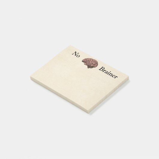 No Brainer Post-It Notes ポストイット (アングル)