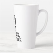 No Breaks Just Breaks カフェラテマグ (右)