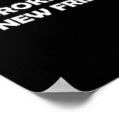 No Broke Boys No New Friends Funny Sy Baddie  ポスター (角)