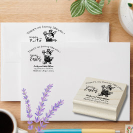 No Bunnyあなたのようなイースター差出人住所 ラバースタンプ