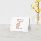 No Bunnyがあなたに比べて、かわいいBunny誕生日カード カード (黄色い花)