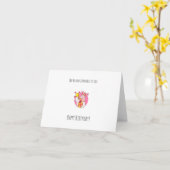 No Bunnyがあなたに比べて、かわいいBunny誕生日カード カード (黄色い花)