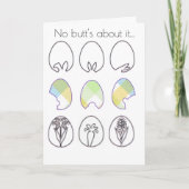 No butt's about it... カード (正面)