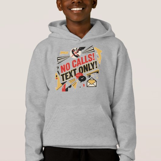 No Calls, Text Only (正面)