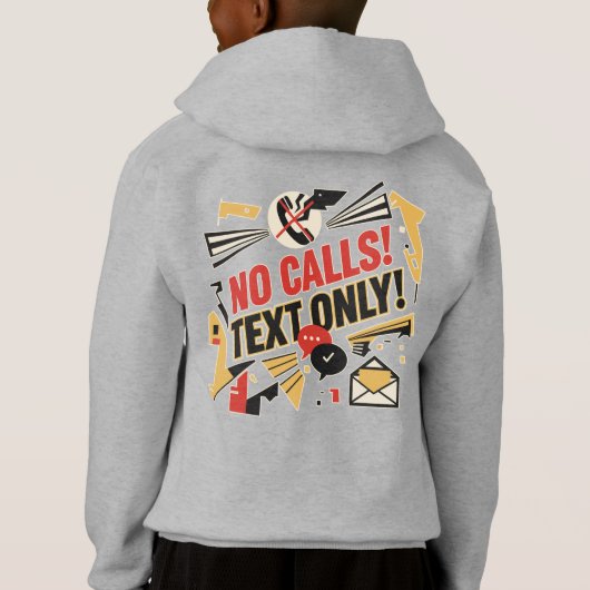 No Calls, Text Only (裏面)