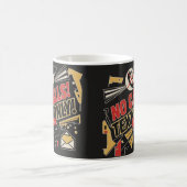 No Calls, Text Only コーヒーマグカップ (中央)