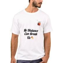 “No Can Break Us”カップルTシャツ - グラフィックデザイン