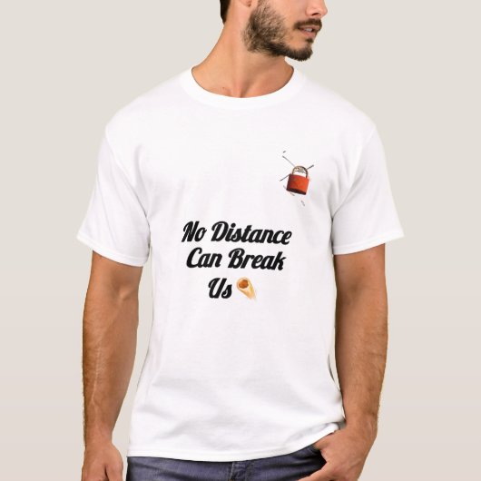 “No Can Break Us”カップルTシャツ - グラフィックデザイン Tシャツ (正面)