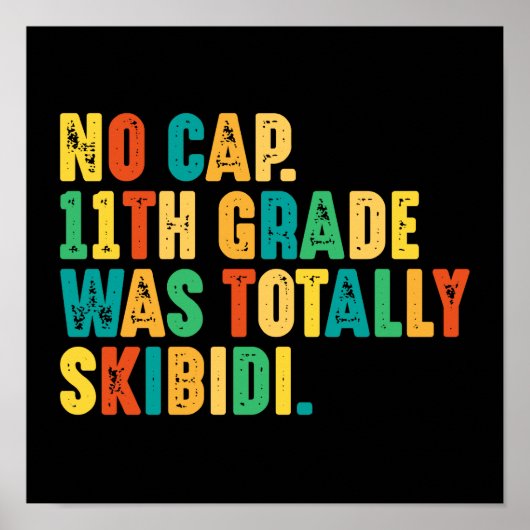 No Cap 11Gradeは完全にスキビディだった ポスター (正面)