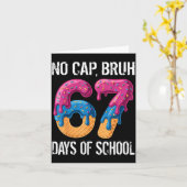 No Cap Bruh 67 Days Of School Ice Cream Drip Boys  カード (黄色い花)