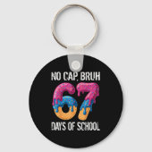 No Cap Bruh 67 Days Of School Ice Cream Drip Boys キーホルダー (正面)