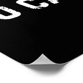 No Cap Shirt Funny No Cap Meme Cool Saying No Cap ポスター (角)