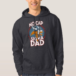 No Cap Sigma Dad Viking Graphic Tee for Fathers パーカ
