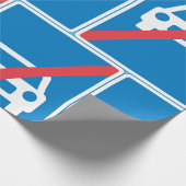 No Cars Sign ラッピングペーパー