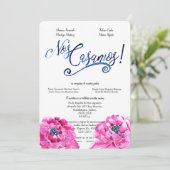 NO CASAMOSの水彩画スペインのなWEDDINの招待状 招待状 (スタンド正面)