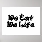 No Cat No Life Poster ポスター (正面)
