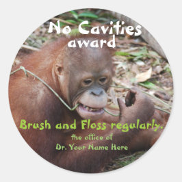 No Caves Chemateur Award for Children ラウンドシール