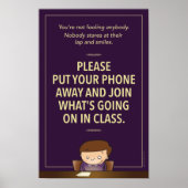 No cell phones in class. G-rated ポスター (正面)