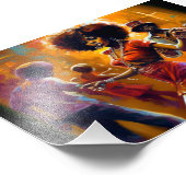 No Chance、Black Art、アフリカ系アメリカ人 フォトプリント (角)