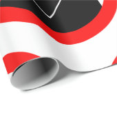 No Chauffeur Allowed Symbol Funny Warning ラッピングペーパー (ロールコーナー)