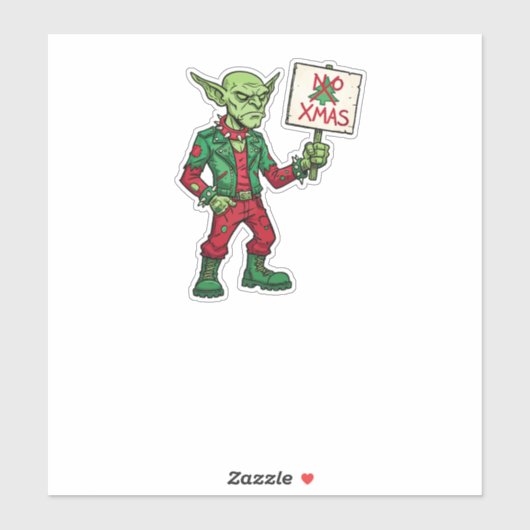No Christmas – Rebel Alien Style シール (シート)