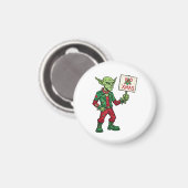 No Christmas – Rebel Alien Style マグネット (正面/裏面)