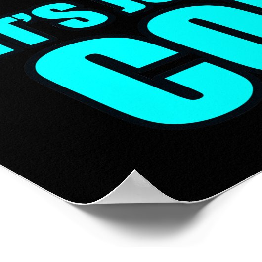 No Cloud Computer IT Tech Software Programmerギーク ポスター (角)