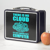 No Cloud Computer IT Tech Software Programmerギーク メタルランチボックス (インサイチュ)